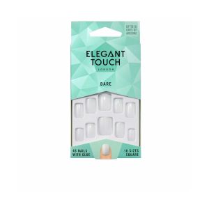 Elegant Touch - Totally Bare Nails With Glue Square 001 48 U