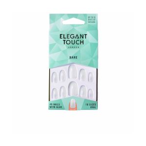 Elegant Touch - Totally Bare Nails With Glue Oval 48 U