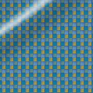 Papier cadeau - Bleu et Jaune