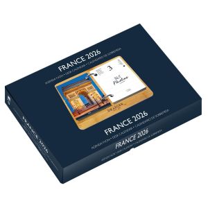 Coffret Agenda éphéméride 2026 - Plusieurs Styles