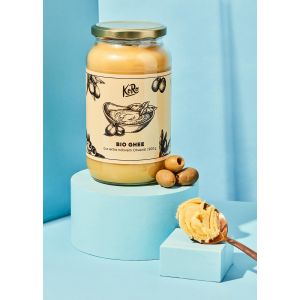Beurre clarifié bio (ghee) à base d'huile d'olive 900 g