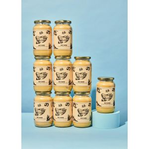 Beurre clarifié bio (ghee) à base d'huile d'olive 8 x 900 g