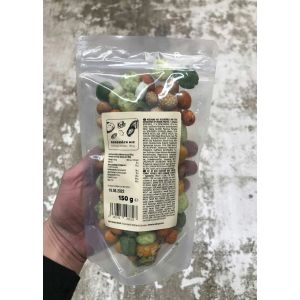 Mélange de crackers de riz cacahuètes-wasabi 150 g