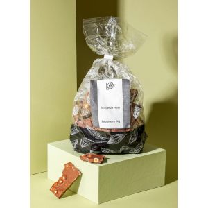 Brisures de chocolat aux noisettes entières bio 1 kg