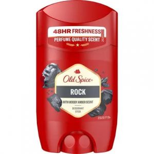 Old Spice Rock Deodorant Stick For Men - 50 Ml, 48h Fresh Long-Lasting Fragrance In Perfume Quality