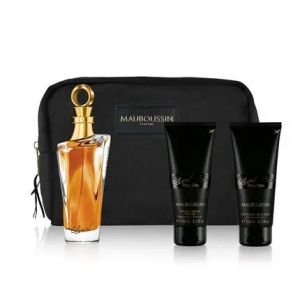 Mauboussin Prestige 2022 Elixir Pour Elle - Eau de Parfum 100ml with Shower Gel, Body Lotion, and Toiletry Bag