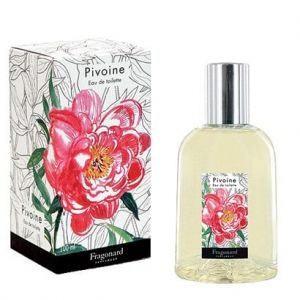 Fragonard Pivoine Top Notes Rurrant, Rhubarb, and Mock Orange Heart Notes Peonies Pink, Red, and White, Jasmine, Mimosa Base Notes Iris, Musk, and Amber Eau de Toilette 100ml Unisexe