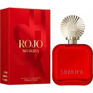 Shakira Perfumes ROJO Long Lasting Powerful Sensual and Charming Scent Floral Spicy and Amber Notes Ideal for Day Wear Eau de Parfum (EDP) Femme 80ml