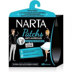 Narta Deodorant Deopatch Stain Prevention Black