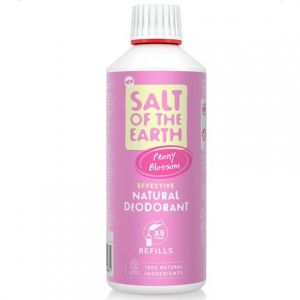 Salt Of The Earth Natural Deodorant Spray Refill Pack Peony Blossom 500ml