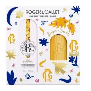 Roger Gallet Roger & Gallet Coffret - Bois D'Orange - Beneficial d Water + Free d Candle 100ml Unisexe
