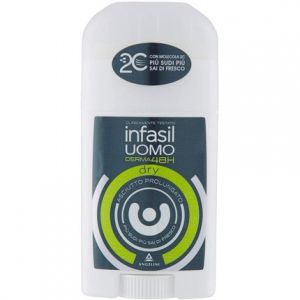 Infasil Uomo Derma48H Dry 48h Effectiveness Stick Deodorant 40ml Unisexe