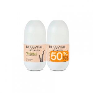 Mussvital Botanics Deo Sensitive - Pack of 2 75ml Unisexe