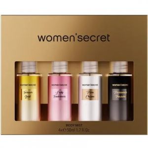 Women'secret Body Mist Glitter Gift Set - Pack of 4 Coffret (Coffret) Femme