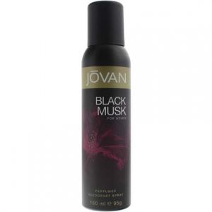 Jovan Black Musk Deodorant 150ml pour femme