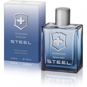 Victorinox Swiss Army Steel Eau de Toilette 100oz pour homme