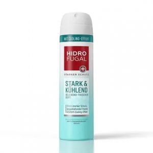 Hidrofugal Strong & Cooling Spray 150ml Refreshing Deodorant Spray with Instant Cooling Effect and Aloe Vera