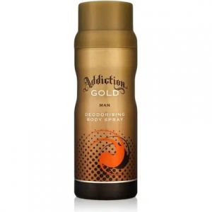Addiction GOLD Men Deodorant Body Spray Fragrance 150ml