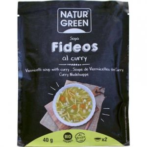 Naturgreen Sopa Fideos Curry 40g
