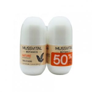 Mussvital Botanics Deo Nature - Pack of 2 75ml Unisexe