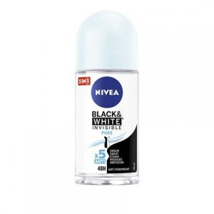 Nivea Invisible For Black & White Pure Antiperspirant 50 Ml Unisexe
