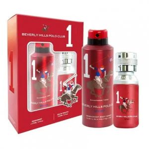 Beverly Hills Polo Club Man Sport One And Deodorant Set Eau de Toilette 100ml pour homme