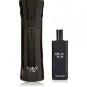Giorgio Armani Code Gift Set for Men 15ml and 75ml - Eau De Toilette