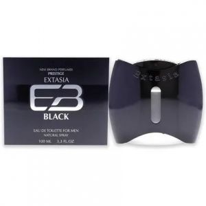 New Brand Extasia Black Homme 3.4oz Eau de toilette Spray