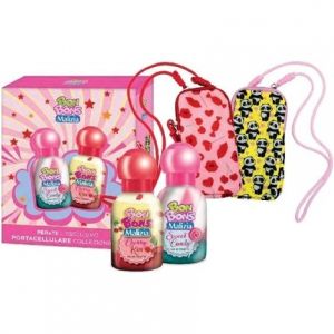 Bon Bons Malica Set of 2 Sweet Candy and Cherry Kiss Fragrances Avec Cell Phone Holder