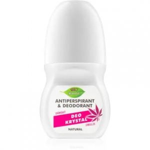 Bione Cosmetics Cannabis Antiperspirant Roll-On with Rose Scent D&eacute;odorant (D&eacute;o) Mixte 80ml