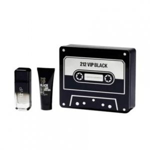 Carolina Herrera 212 Vip Black - Eau de Parfum 2 Pc. Gift Set for Men
