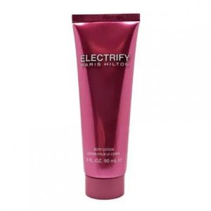 Electrify Body Lotion par Paris Hilton for Soft Velvety Skin 3 fl.oz, 1oz équivaut à 30ml