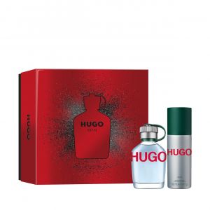 Hugo Boss Hugo Gift Set 75 Milliliters And Deodorant 150 Milliliters Coffret (Coffret) Mixte