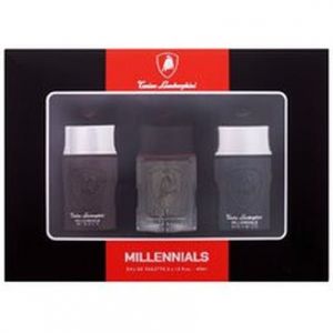 Lamborghini Millennials Gift Set Millennials 40 Ml And Millennials Winner 40 Ml And Millennials Dinamico 40 Ml Eau de Toilette Unisexe