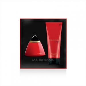 Mauboussin Jumbo Set in Red Eau de Parfum 100ml Shower Gel 200ml