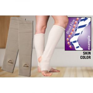 Mi-bas de contention jambes l&eacute;g&egrave;res