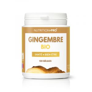 Gingembre bio 120 gelules digestion et energie