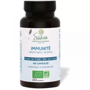 Immunite alternativ'aroma 40 capsules bio huiles essentielles