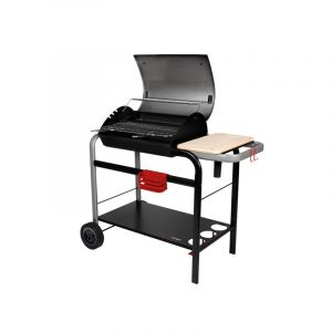 Barbecue &agrave; charbon vulcano 2600 avec allumage turbomagic - somagic