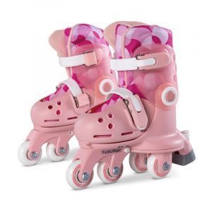Rollers &eacute;volutifs twista rose 29-33