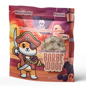 Friandises au poisson pour chien