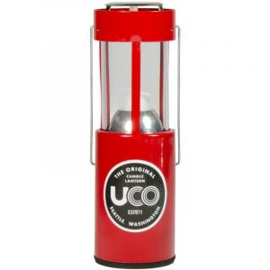 Lanterne &agrave; bougie uco original rouge