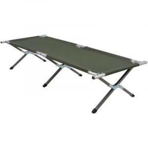 Lit de camp en aluminium - vert
