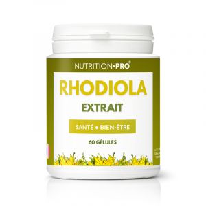 Rhodiola 60 gelules anti-stress et energie mentale