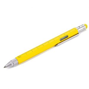 Stylo multifonction jaune