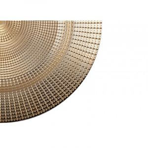 Dessous d'assiette empire dor&eacute; - lot de 6