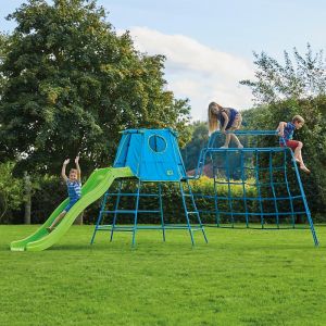 Filet &agrave; grimper avec pont de singe