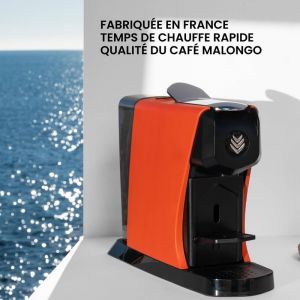 Offre machine expresso eoh orange terracotta mat