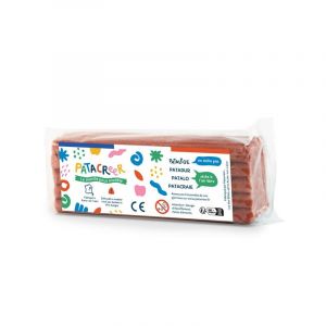 Patalege pain 250g p&acirc;te &agrave; modeler qui ne s&egrave;che pas - marron