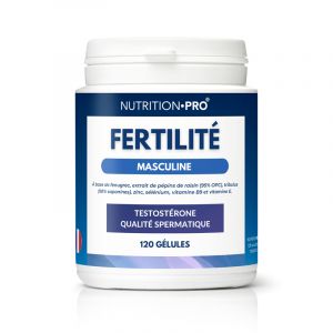 Fertilite masculine 120 gelules vitalite et spermatogenese